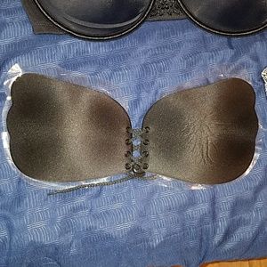 Sticky push up bra
